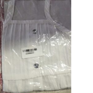 Private Label GIRLS FROCK FREE SIZE WHITE