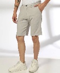 NETPLAY Men Regular Fit Shorts with Insert Pockets For Men Grey Free Size