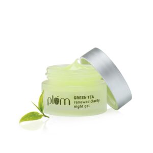 Plum Green Tea Renewed Clarity Night Gel Mini Hydrates Skin 15ml