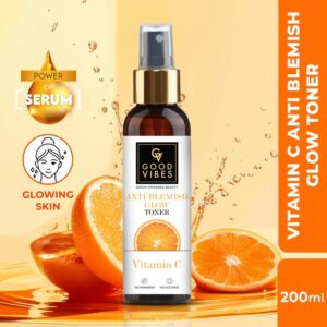 Good Vibes Anti Blemish Glow Toner Vitamin C with Power of Serum 200ml
