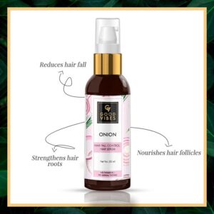 Good Vibes Onion Hair Fall Control Hair Serum 50ml