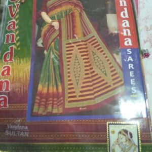 Private Label Womens Regular Use Printed Cotton Saree Multicolour