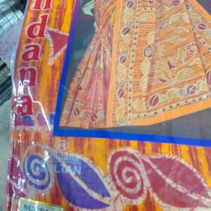 Private Label Womens Regular Use Printed Cotton Saree Multicolour