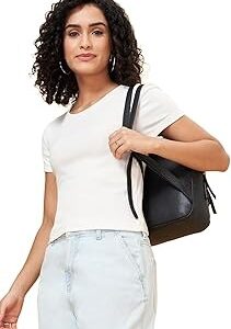 People by Pantaloons Womens Cotton Solid Relaxed Fit Top Off White S Size