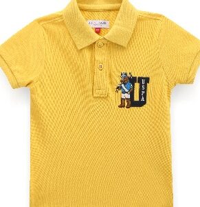 US POLO ASSN Boys Embroidered Mascot Polo Shirt 78cm