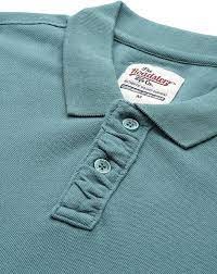 Roadster Men Solid Polo Neck Pure Cotton T Shirt L Size North Atlantic