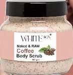 White bon Coffee Scrub With Skin Brightening And Shining Skin Pimple Free Skin 100g