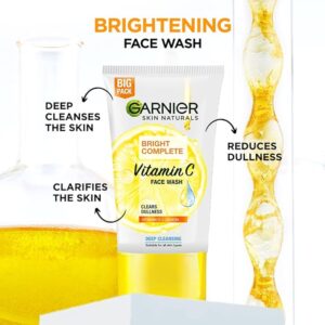 Garnier Skin Naturals Bright Complete Vitamin C Face Wash 150g