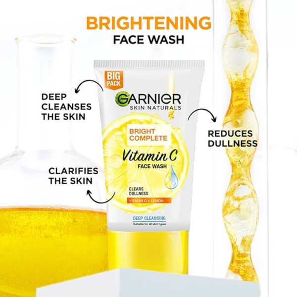 Garnier Skin Naturals Bright Complete Vitamin C Face Wash 150g