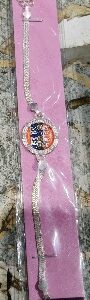 Private Label Mens And Women Silver Rakhi