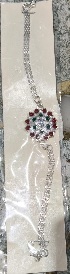 Private Label Mens And Women Silver Rakhi