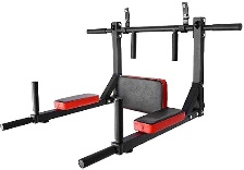 HASHTAG FITNESS 3 in 1 Heavy Duty Multifunctional Pull up bar for Wall mounting