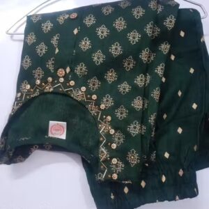 Private Label Women Green Colour Kurti M Size