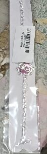 Private Label Silver Colour Rakhi