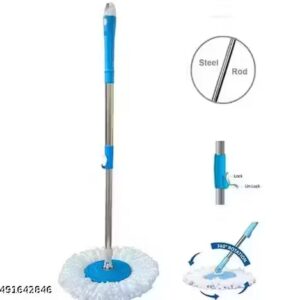 Private Label Mop Stick Set Sky Blue Colour