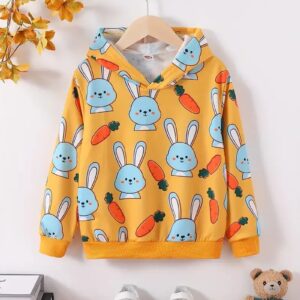 Private Label Yellow Colour Priented Hoodies Free Size
