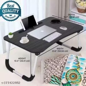 Private Lable JB enterprise Study Table Bed Table Foldable and Portable Wooden