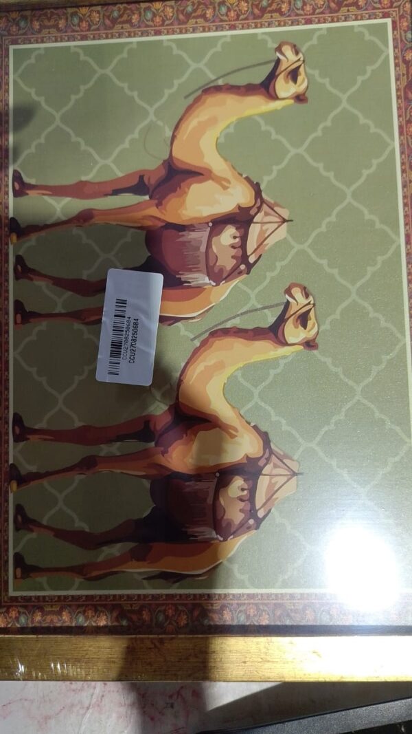 Private Lable Camel Natural Wood Art Picture Frame for Home Decor
