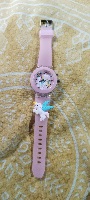 Private Label 3D Teddy Cartoon Design Multicolor Changing Light Watch For Kids