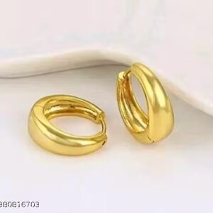 Private Label Women Goldren Colour Earring Pack Of 2