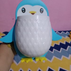 Private Label Penguin Storage Box Wall Phone Mount Wall Mount Tv Bracket Blue Colour