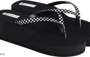 Private Label New stylish FlipFlops And Slippers For Women Black Colour