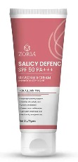 Zorba Salicy Defenc SPF 50 Sunscreen 75ml