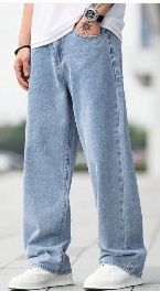 Kotty Men Low Rise Stretchable Jeans Light Blue 32 Size
