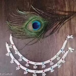 Private Label Women Silver Colour Payal