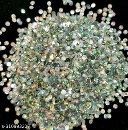 Private Label The Unique 5mm Flower Chakri Silver Colour Round Shape Stone Crystal