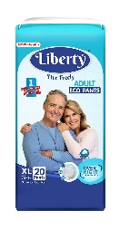 Liberty Eco Adult Diaper Pants Extra Large 20 Count