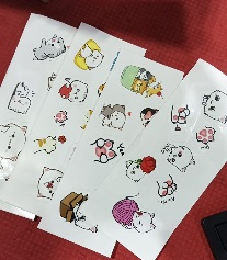 Private Label Kids Cartoon Sticker Pack Of 4