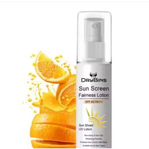 Drybins Tan Free Skin and Sun Protection for All Skin Types 100ml