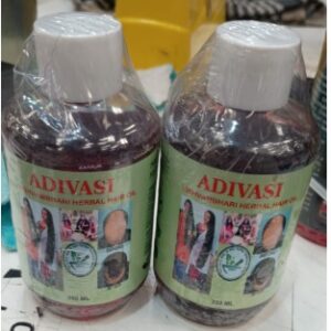 Adivasi Vishvambhari herbal hair oil 250ml pack of 2