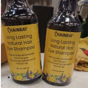 Private Label Hot Sale 49percent Off Long Lasting Natural Hair Dye Shampoo 250ML Pack Of 2