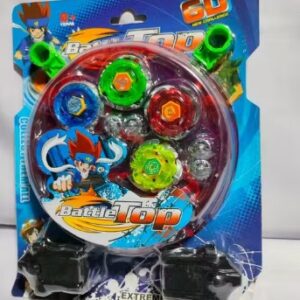 Private Label nilkanthvarni 4 Beyblade Set With Ripchord Launcher And Assemble Tool 8D Tornado Speed Top multicolour