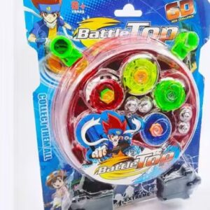 Private Label jvts 4 in 1 Metal Fury with Fight Ring and Handle Launcher for Kids Beyblade Multicolor