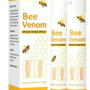 Bee Venom Spray for Spider Veins Skin Care Pack of 2 50ml