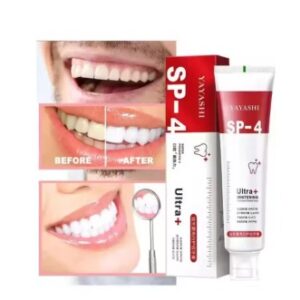Ultra Whitening Sp4 ToothpasteSP4 Brightening and Stain Removing Toothpaste 30gm