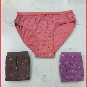 Private Label PRINTED PANTIES COMBO pack of one size L multicolour