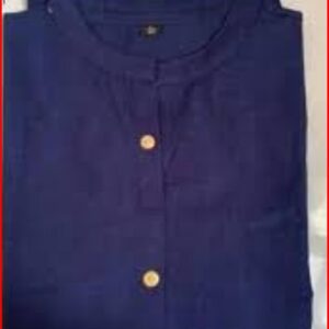 Private Label Aakarsha Drishya Kurtis pack fo one navy blue colour size L