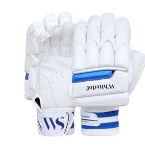 WHITEDOT SPORTS Alpha Levlon Leather Cricket Batting Gloves