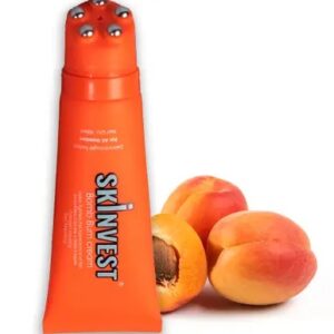 Skinvest Bomb Bum Body Cream To Reduce Stretch Marks Skin Tightening With Massage Roller 100 ml