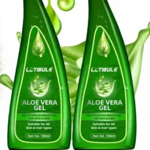 Private Label Latibule Aloe Vera Gel For Skin and Hair Skin Brightening and Replenishes Skin Moisture 150 ml pack of 2