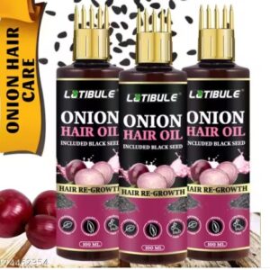 Latibule Onion Black Seed Hair Oil 100 ml pack of 3
