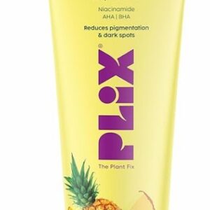 plix The Plant Fix Plix Pineapple Foaming Facewash For Depigmentation Cleanser For Skin Brightening 100ml