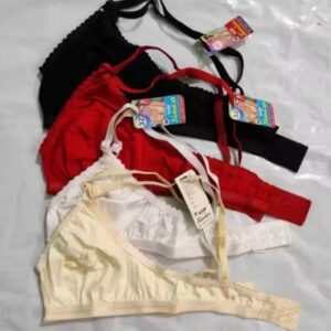 Private Label Women Trendy Hosiery Magnet Bra Pack of 4 multicolour 32 size