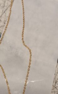 Private Label Fancy Allure Rose Gold Plated Minimal Design Necklace