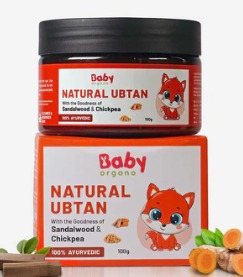 Private Label Baby Organo Natural Ubtan Powder for Newborn Babies 100gm Pack of 2