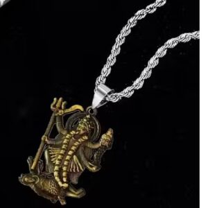 Private Label Sullery Lord MahaKali Durga Shiv Goddess of Healing Pendant For Men